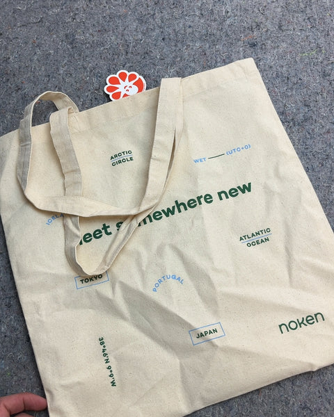 Meet Somewhere New Canvas Tote Bag