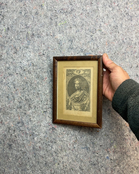 Framed Portrait of Torquato Tasso