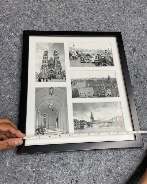 Black Multi-Photo Picture Frame, 16x13"