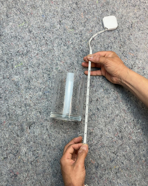 Clear Glass Vase