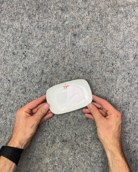 Virgin Atlantic White Rectangular Soap Dish