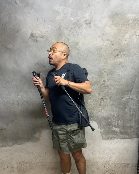 Antishock Adjustable Trekking Poles with Carry Bag
