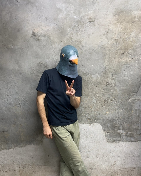 Pigeon Head Mask, Adult Size