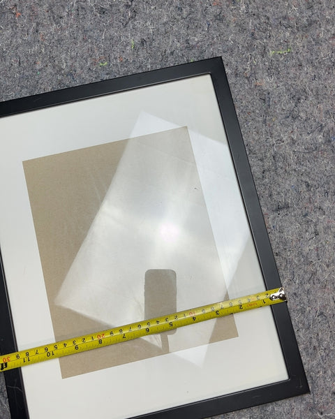 Black Picture Frame, 12x15"