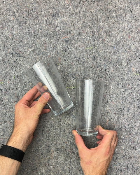 Clear Glass Drinking Glasses