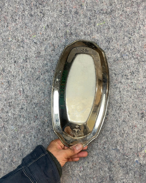 Vintage Silver Plated Serving Tray