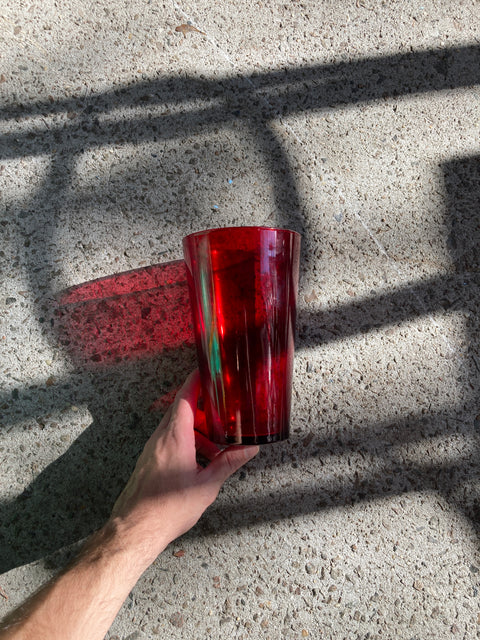 Dope Red Vase