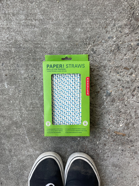 Polka Dots Paper Straws