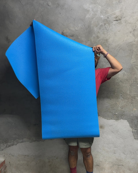 Blue Exercise Mat