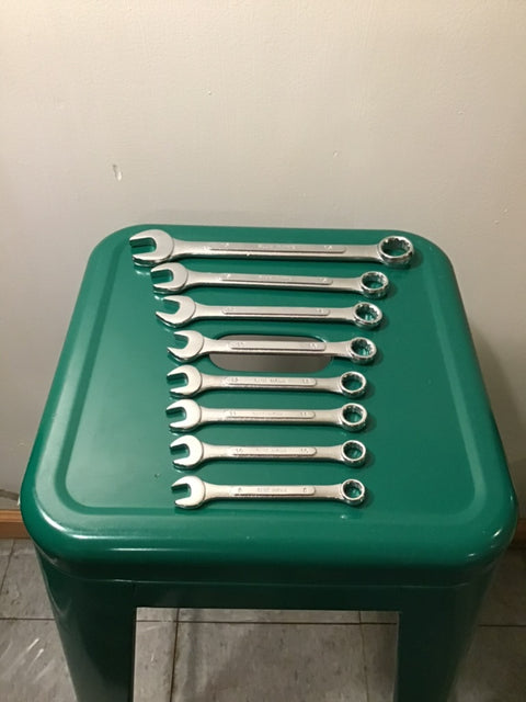 Blue Hawk Wrenches, set of 8