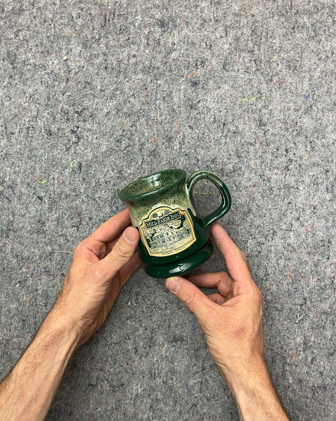 Hill Farm Inn Arlington Vermont Green Mug
