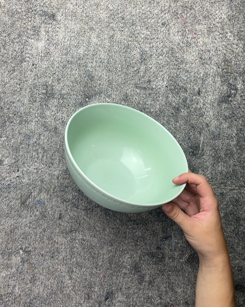IKEA Light Green Ceramic Serving Bowl, 8 in