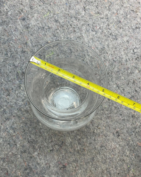 Bigass Clear Vase, H10"
