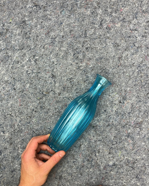 Cute Blue Glass Vase