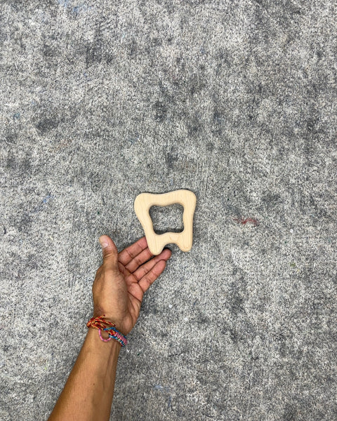 Tooth Shaped Wooden Toy