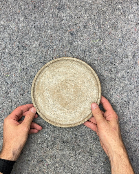 Sexy Ceramic Plant Saucer, W8"