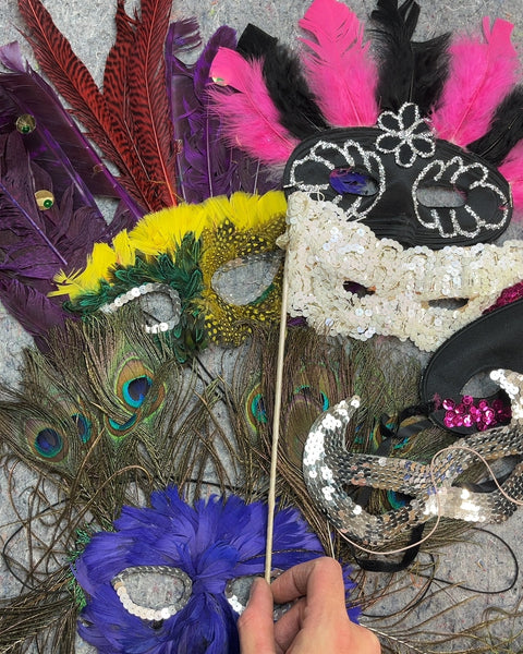 Masquerade Masks, Set of 5