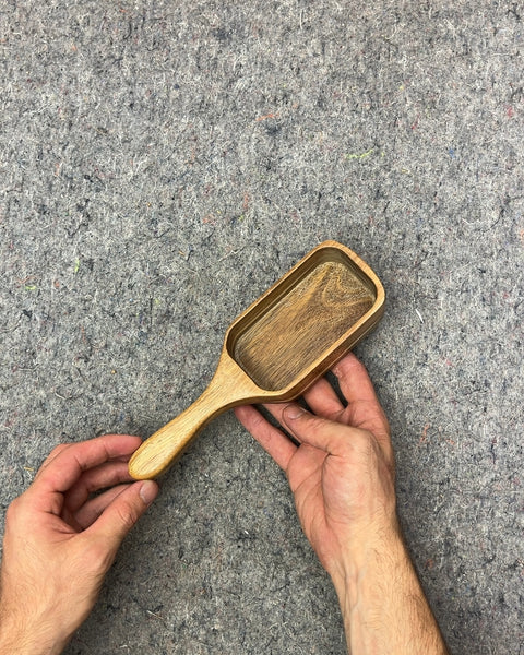Handcrafted Wooden Scoop To Measure Half & Full Cups