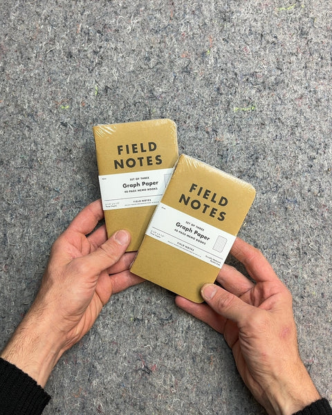 Field Notes Graph Paper Memo Books, Set of 6