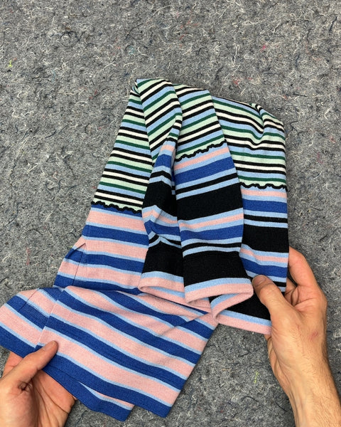 MARNI x x Uniqlo Merino Blend Striped Knitted Skirt, Size S