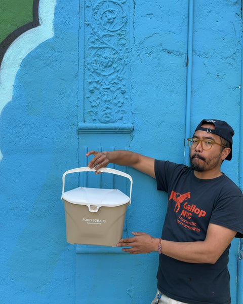 NYC Food Scraps Composting Bin