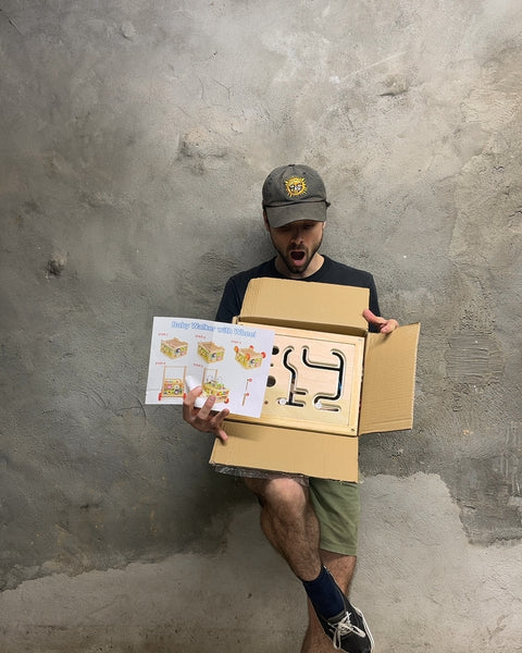 Brand New Baby Walker with Wood Activity Board
