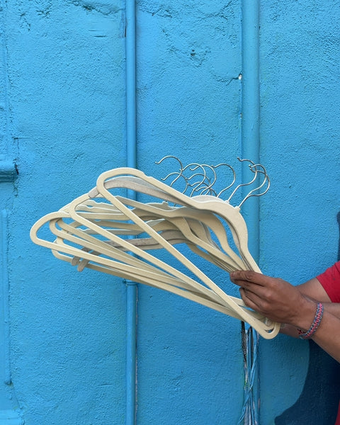 Handful Of Velvet Clothes Hangers