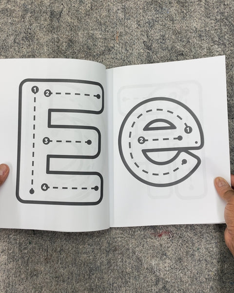 Big Letter Tracing for Preschoolers and Toddlers Book