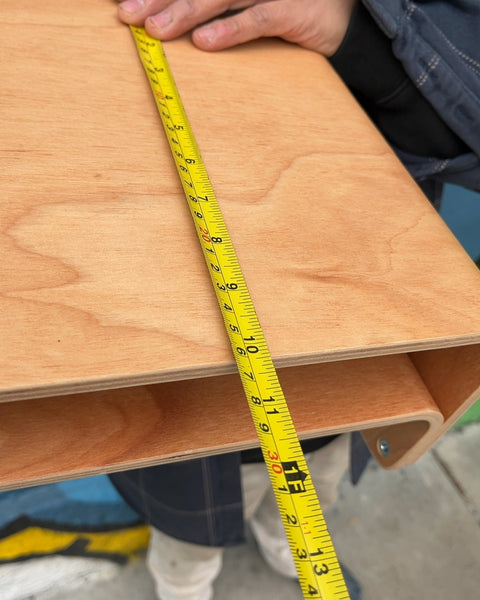 Wood Monitor Stand, W20xD10"
