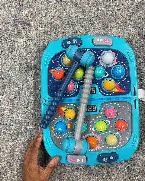 Whack-A-Mole Game with Two Hammers