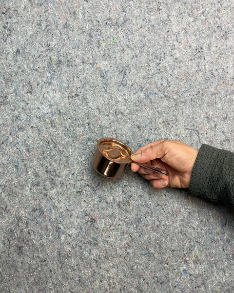 Copper Saucepan with Lid