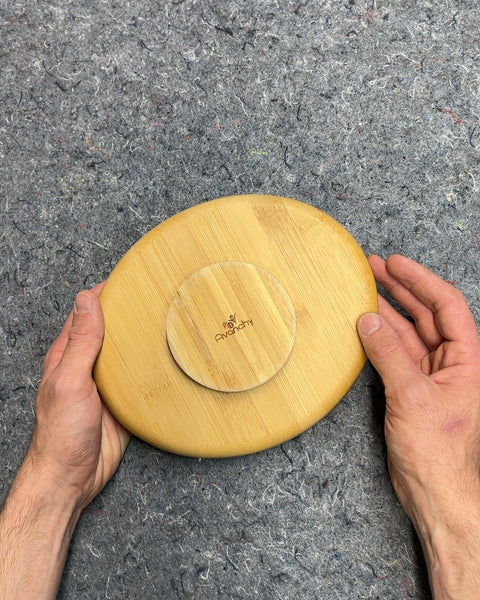 Bamboo Divided Serving Tray