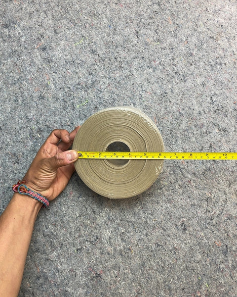 Roll of Tan Webbing Strap