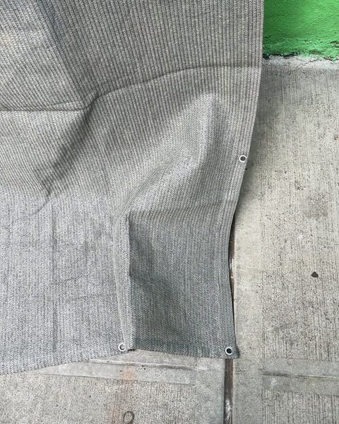 Another Gray Woven Fabric Shade Screen, 3x10ft