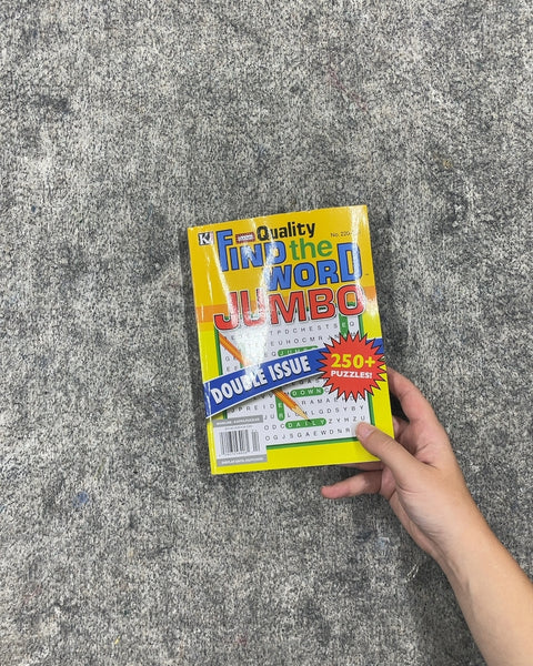 Kappa Quality Find the Word Jumbo Double Issue