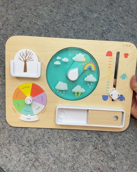 Lovevery Wooden Weather Board