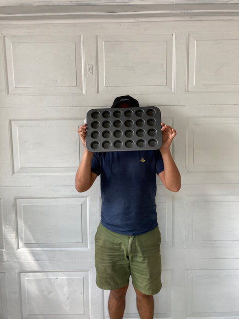 24-Cup Small Cupcake Pan, 10x16”