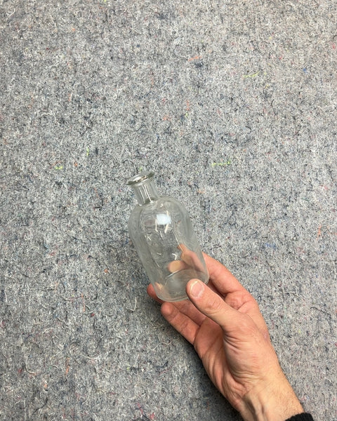 Small Clear Glass Bottle