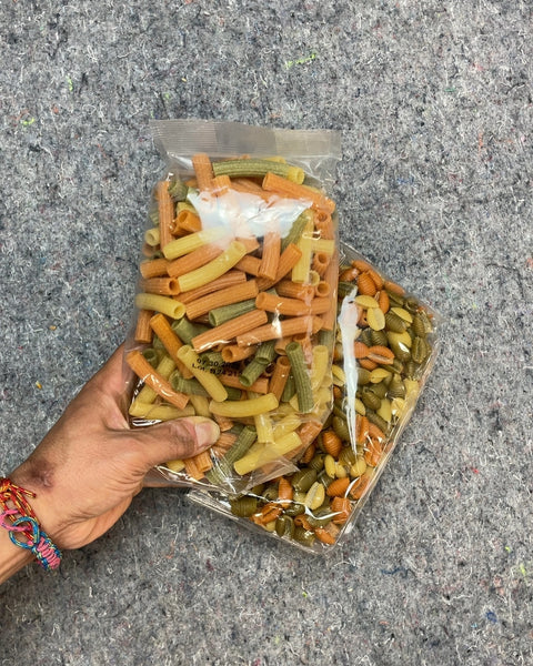 Two Bags of Tricolor Pasta
