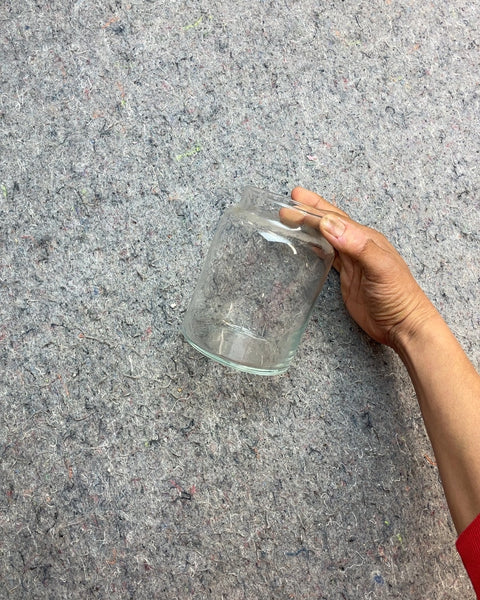 Clear Glass Jar