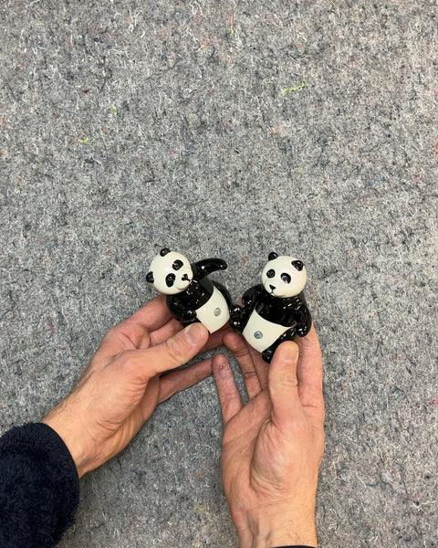 Hugging Pandas Salt and Pepper Shakers