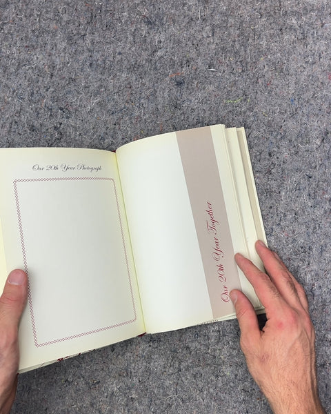 Love Stories Anniversary & Relationship Journal