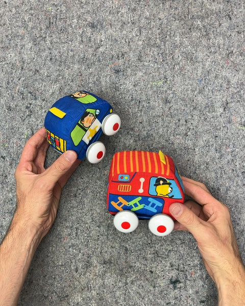 Melissa & Doug Soft Fabric Toy Cars