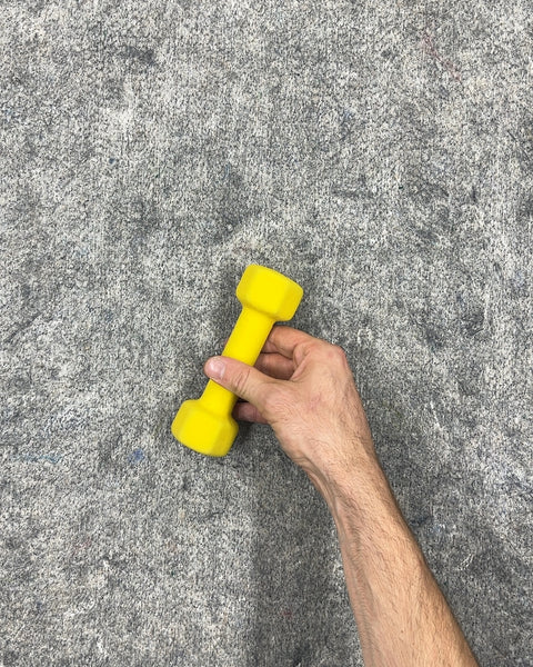 2lbs Yellow Dumbbell