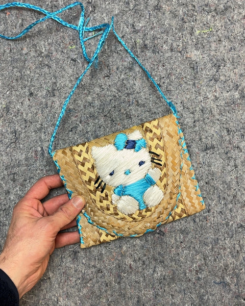 Hello Kitty Straw Purse