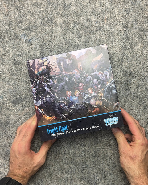 Fright Fight 1000 Piece Jigsaw Puzzle