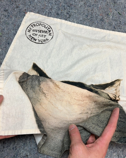 Metropolitan Museum of Art Cat Tea Towel