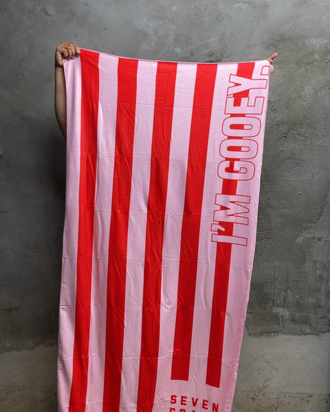 Seven Grams Caffe I'm Goofey Beach Towel