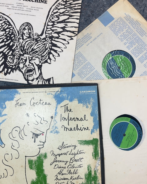 Jean Cocteau The Infernal Machine Vinyl Record Set