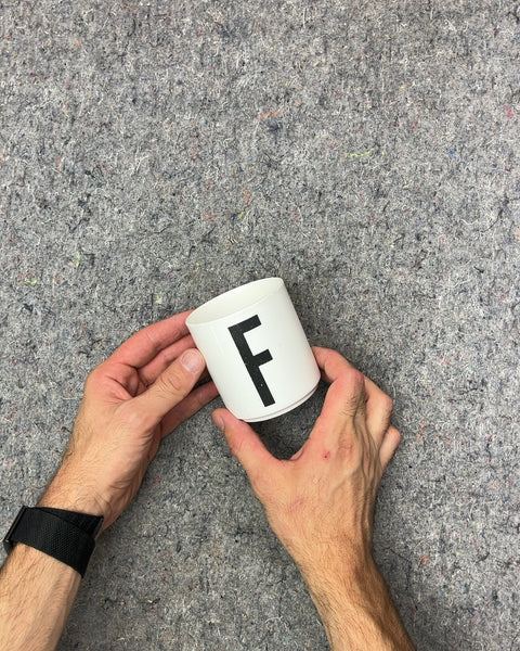 Design Letters Porcelain Mug For François